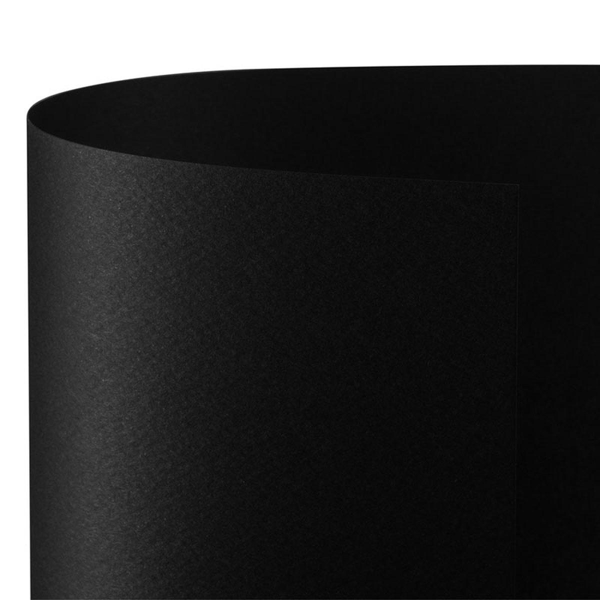 Favini - cartoncino prisma monoruvido nero - 220 gr - 70 x 100 cm