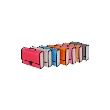Datazone - portadocumenti maxi - grande catalogatore portatile a soffietto con 31 tasche e manico - dimensione 33 x 26 x 16 cm