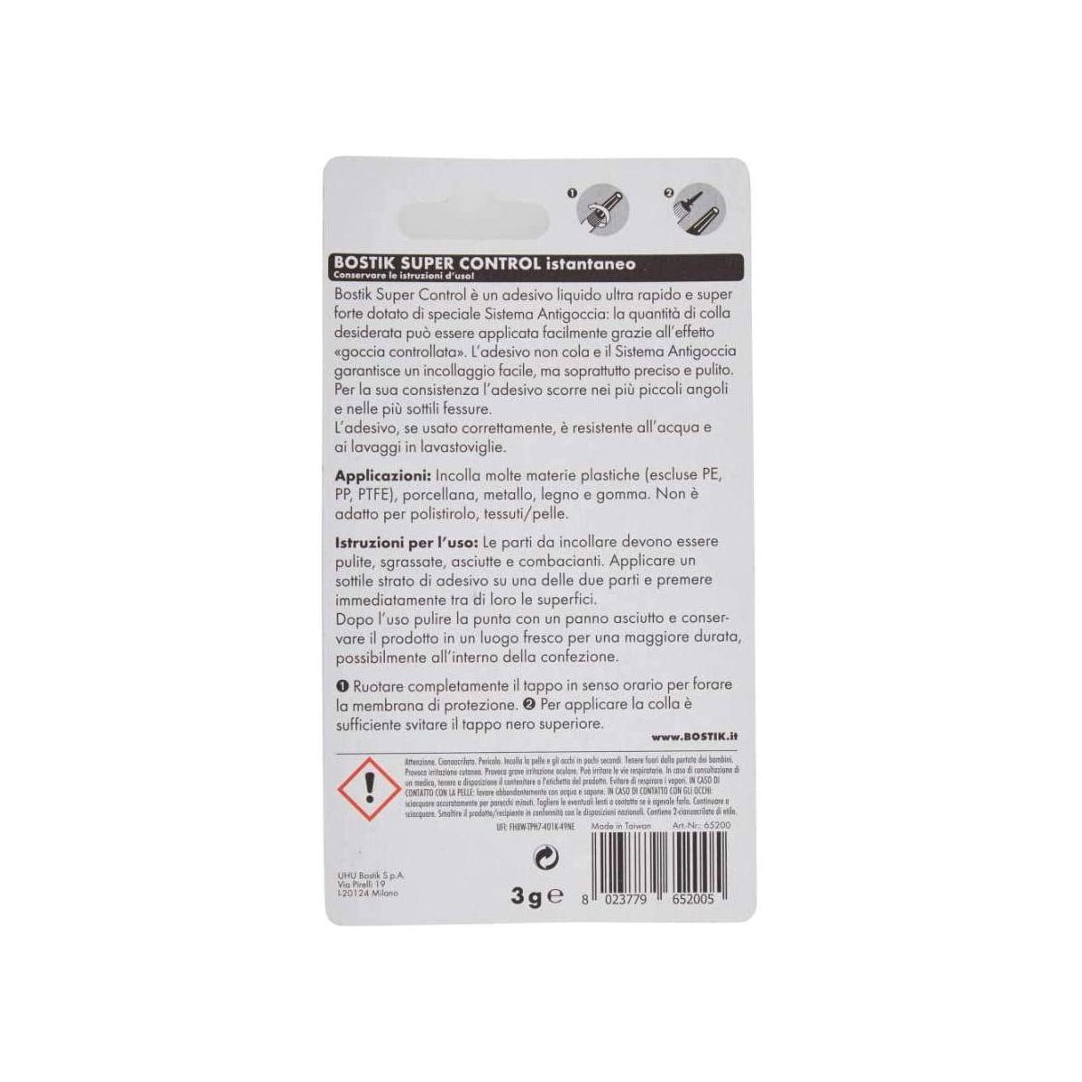 Bostik super control 3 gr