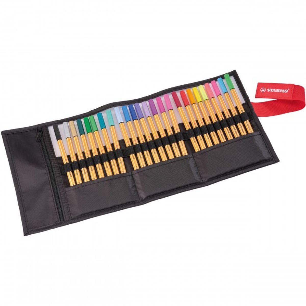 Stabilo point 88 fineliner - rollerset arty 25 pz