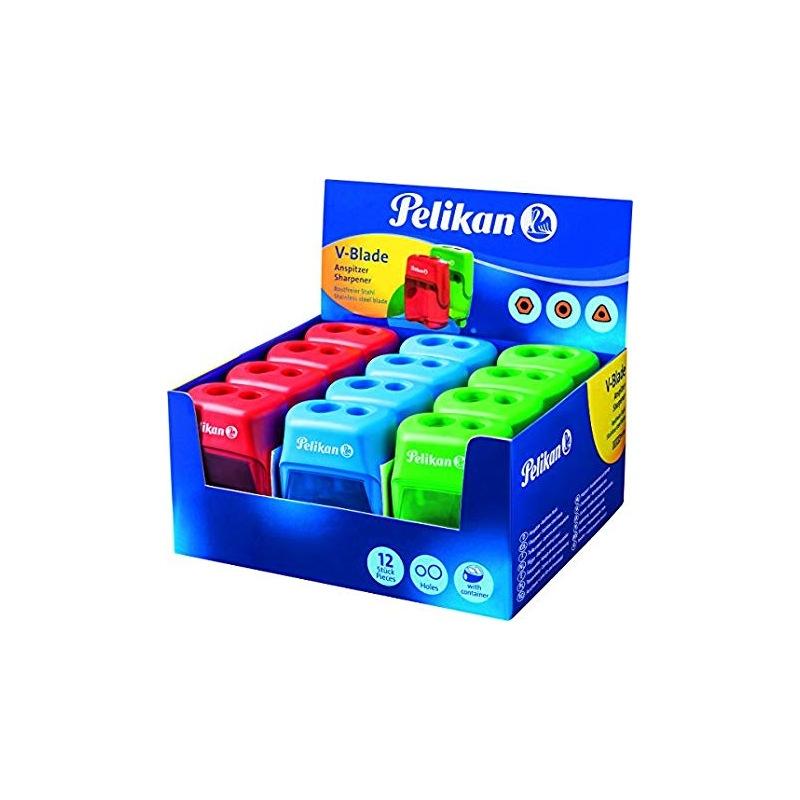 Pelikan - v-blade temperino con serbatoio 2 fori