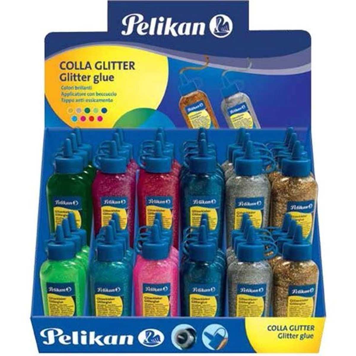 Pelikan - glitter glue glg in flacone da 60 ml