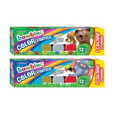 Bambino - color paints 10 da 20 ml