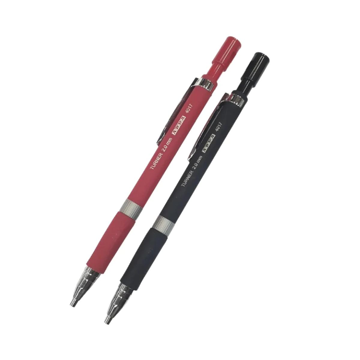 Arda - turner 4017 2.0 mm - portamine soft touch con affilamine incorporato