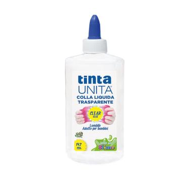 Tinta unita - colla liquida traparente in flacone da 147 ml - ideale per slime