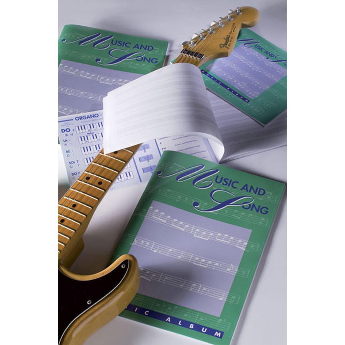 Album musica - formato 21 x 31 - 16 fogli