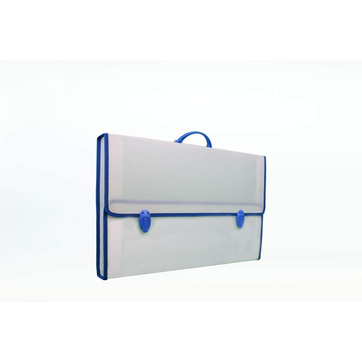 Balmar 2000 - valigetta fine-tex 396/b con bordo in tessuto in polionda neutro con 2 chiusure - - formato 37.5 x 58.5 x 5.5 cm - accessori in colori assortiti