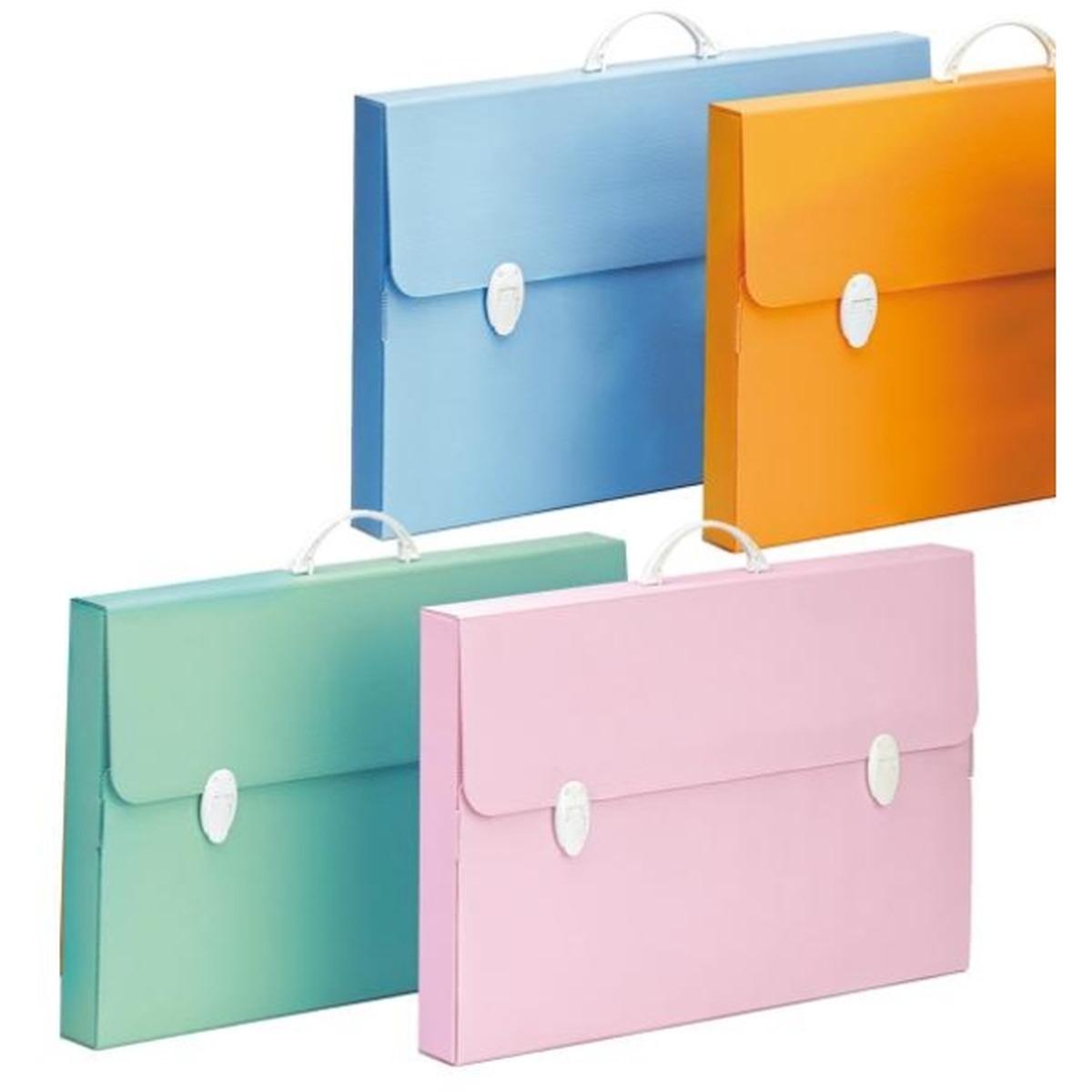 B-case - valigetta in polipropilene every line pastel - 37,5 x 27 x 8 cm