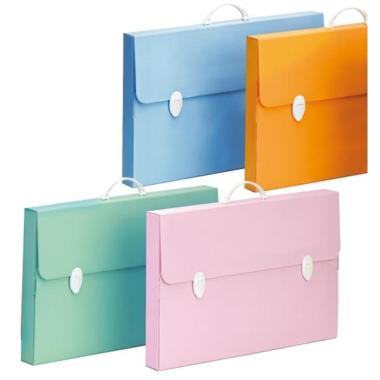 B-case - valigetta in polipropilene every line pastel - 37,5 x 27 x 8 cm