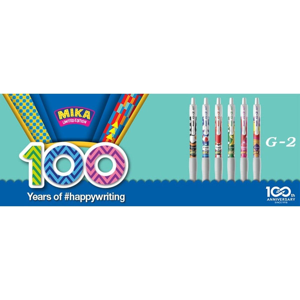 Penna roller gel 0,7 mm pilot g-2 mika