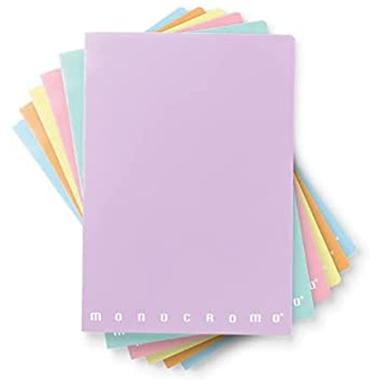 Pigna - maxi quaderni monocromo pastel alta fogliazione - 100 gr/m2 - 50 fogli