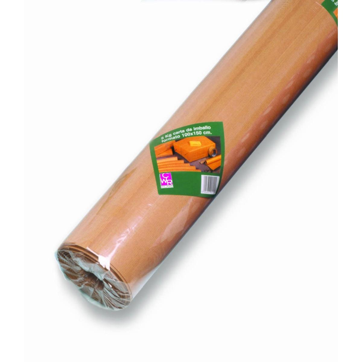 Ikona+ - carta pacco avana in fogli - formato 100 x 150 cm - kg 5