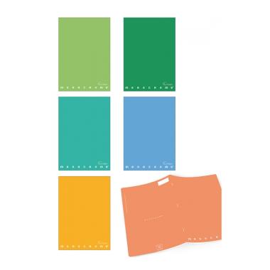 Pigna - maxi quadrno 42ff/sh 80gr. monocromo green