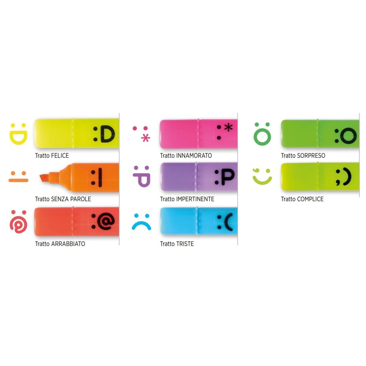 Tratto video evidenziatore emotion - edizione speciale - punta scalpello