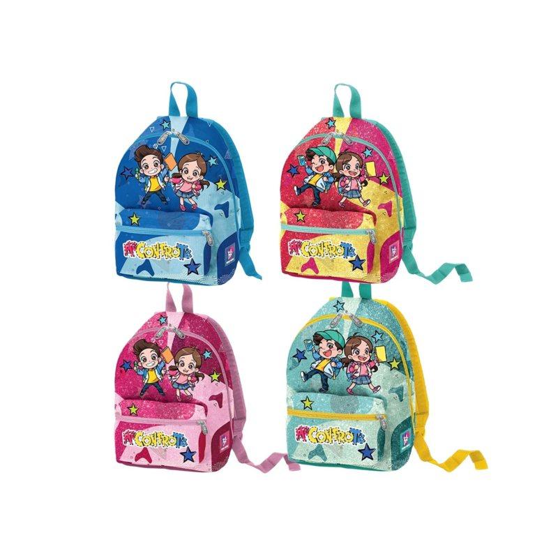 Me contro te - mini zaino limited edition glamour 2021 con luci - zainetto asilo glitterato