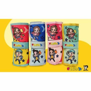 Me contro te - rotolo con 12 pastelli e 12 pennarelli + mini astuccio in omaggio