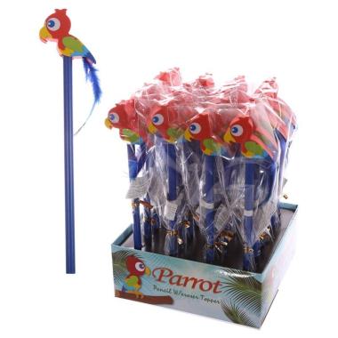 Matita con gomma - pappagallo