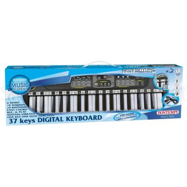 Bontempi - tastiera 37 tasti passo medio + presa usb