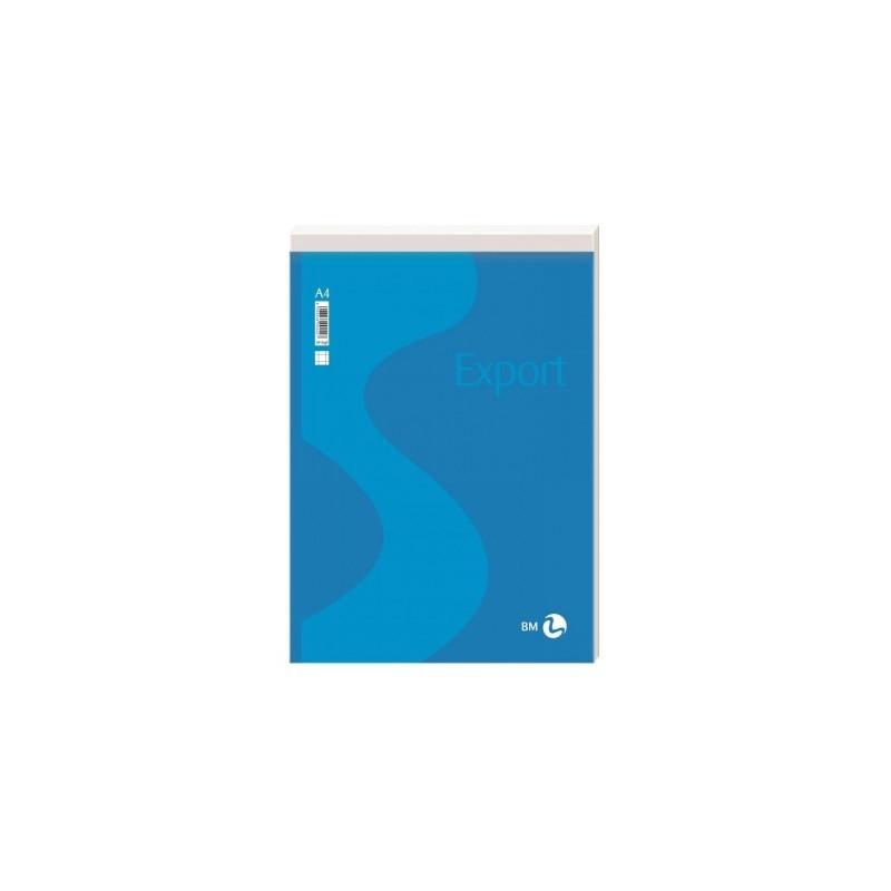 Bm - blocco note export p.m. - a4 - 5m - 60 fg - 50 gr
