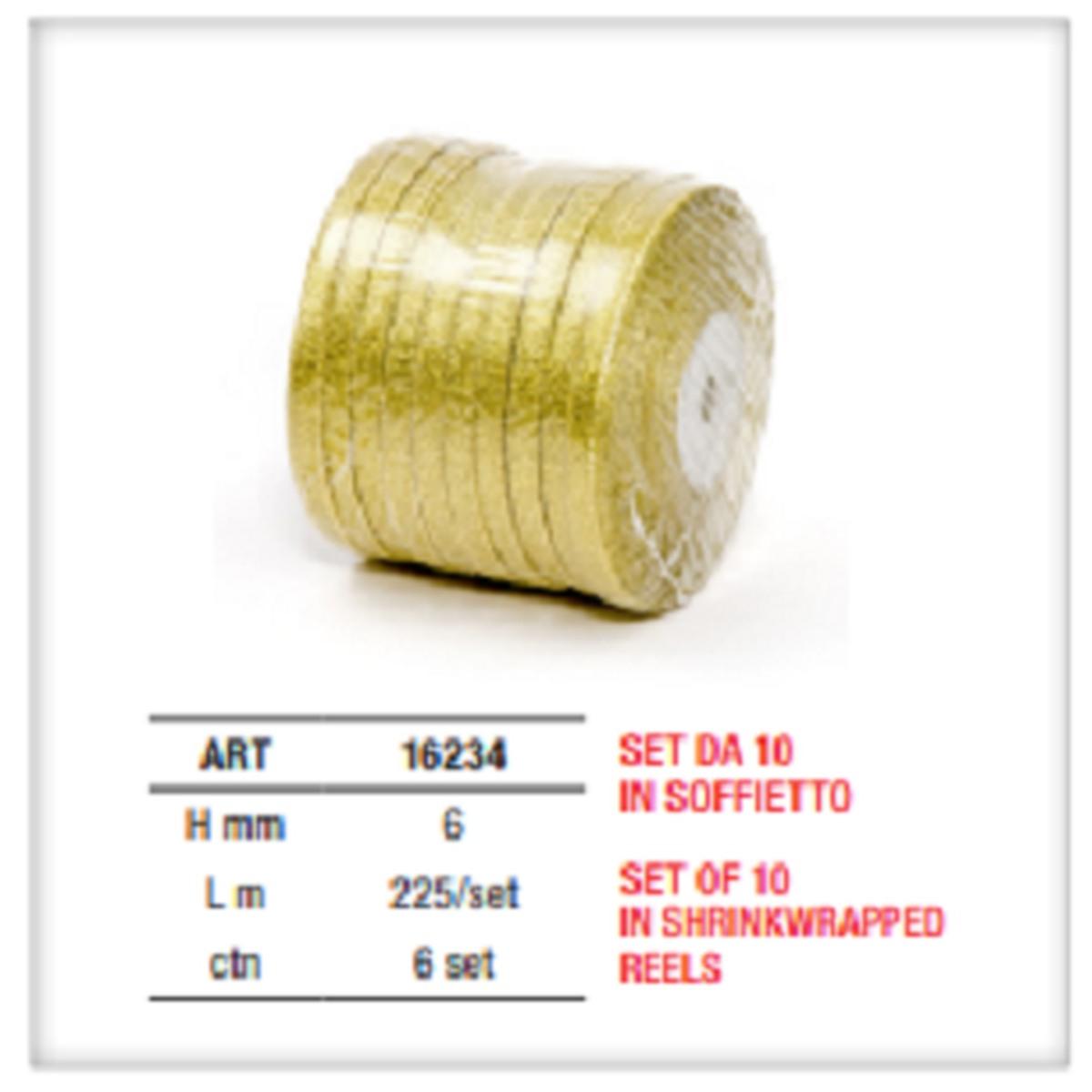 Star - nastro angels - h 6 mm - l 22,5 mt