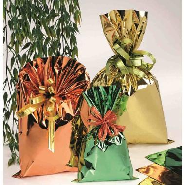 Star - sacchetti pp metallizzato solid metal mat - formato 35 x 50 cm - 35 micron