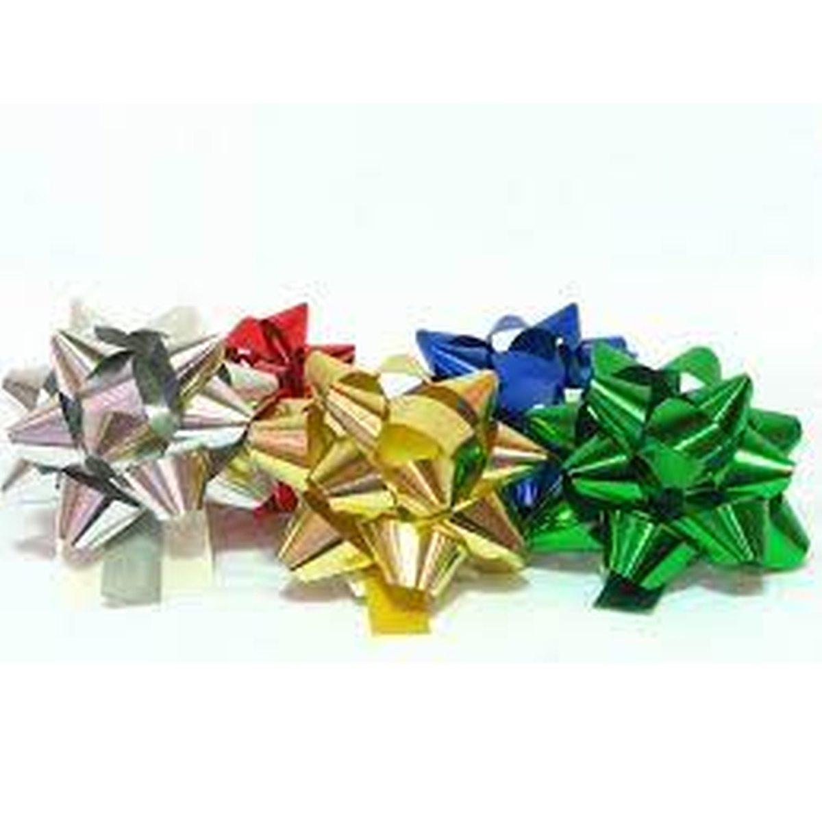 Star - stelle. stick on bows - starmetal qz everyday - ky538 nr 344 stelle in scatola - h 7 mm -  4 cm