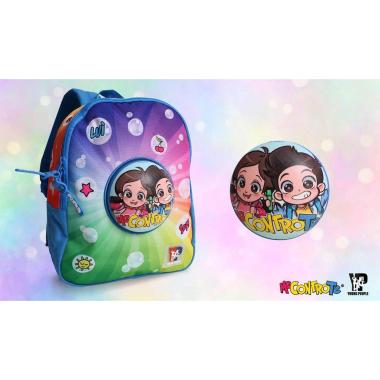 Me contro te - zainetto asilo con stampa transfer e squishy 2021 -