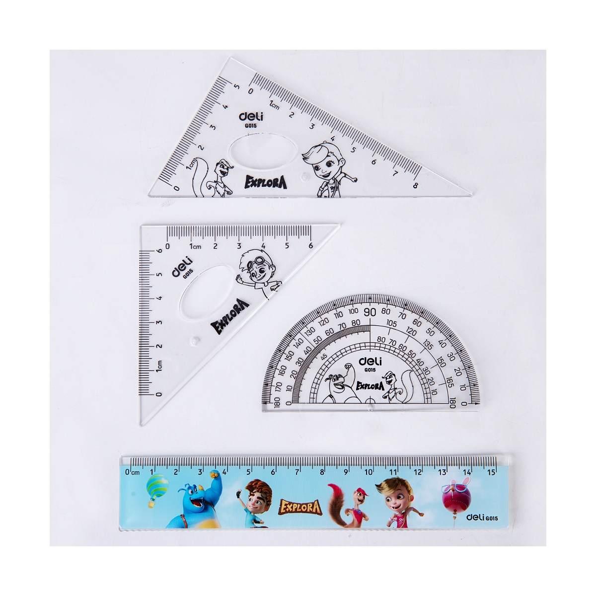 Deli - set disegno 4 pezzi explora