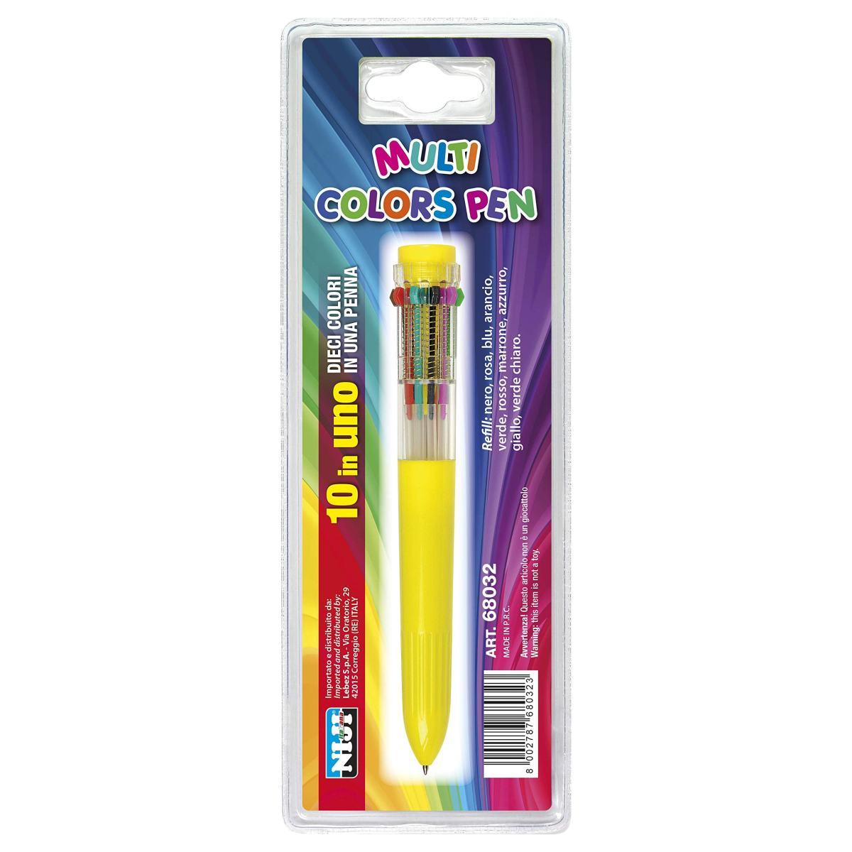 Niji - penna multicolor 10 in 1