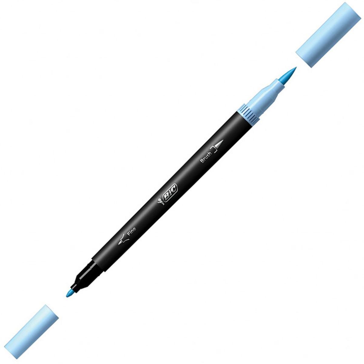 Bic intensity - two tips of creativity !!! punta brush e punta fine - colori pastello