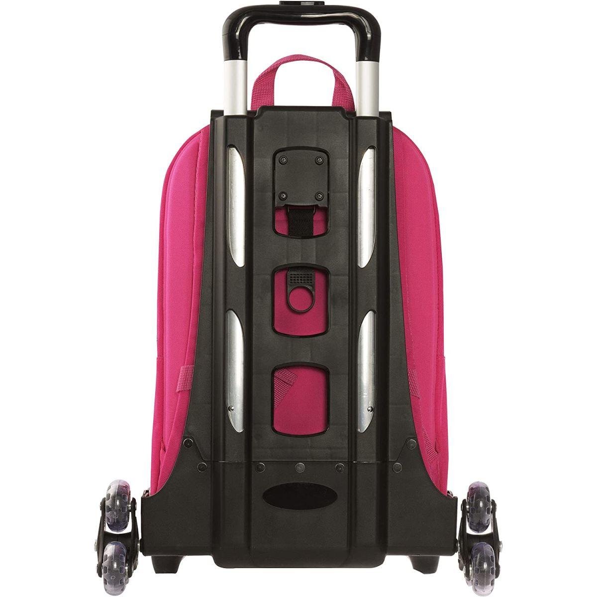 Zaino organizzato trolley staccabile new rainbow high