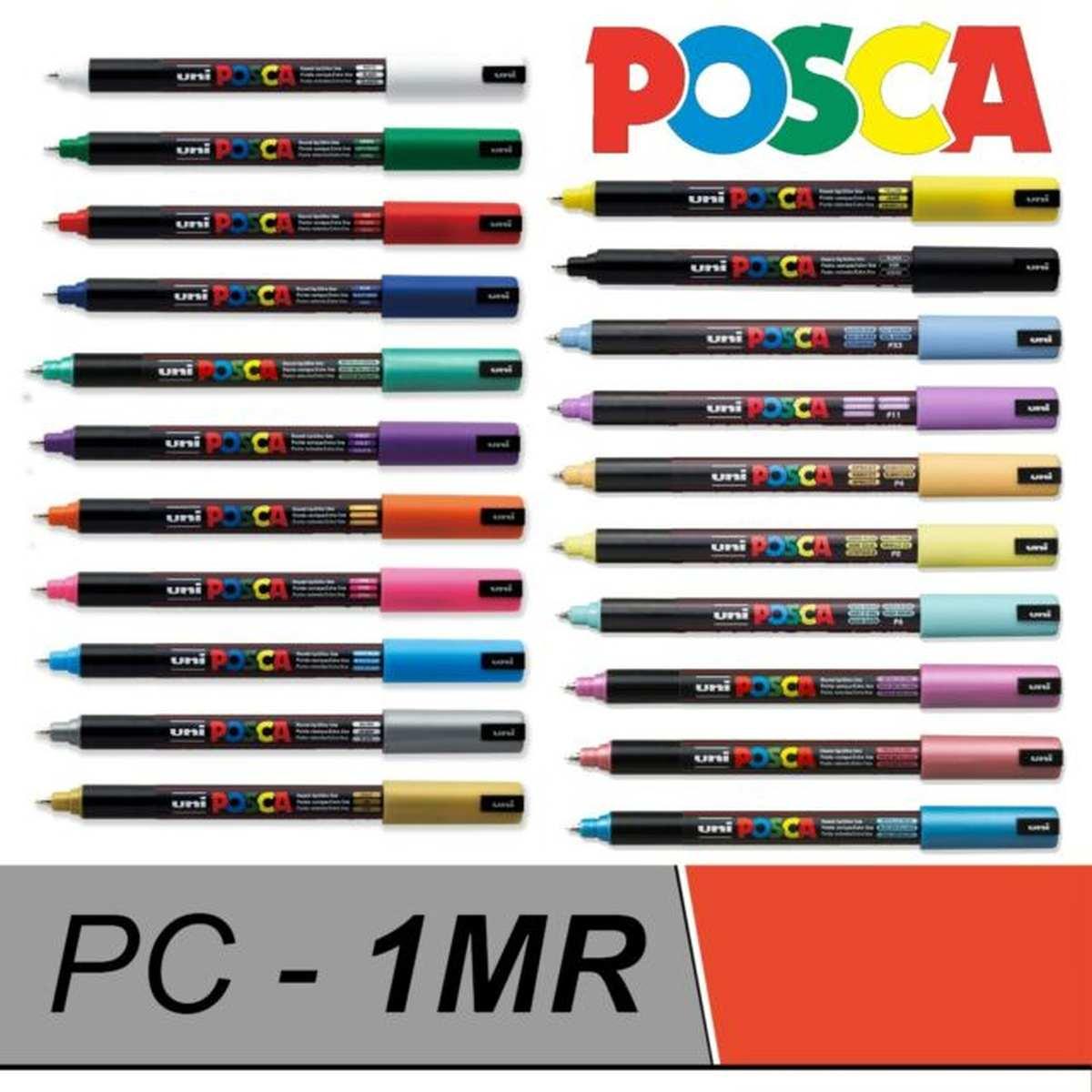 Posca - marker permanente punta extra fine 0,7 mm