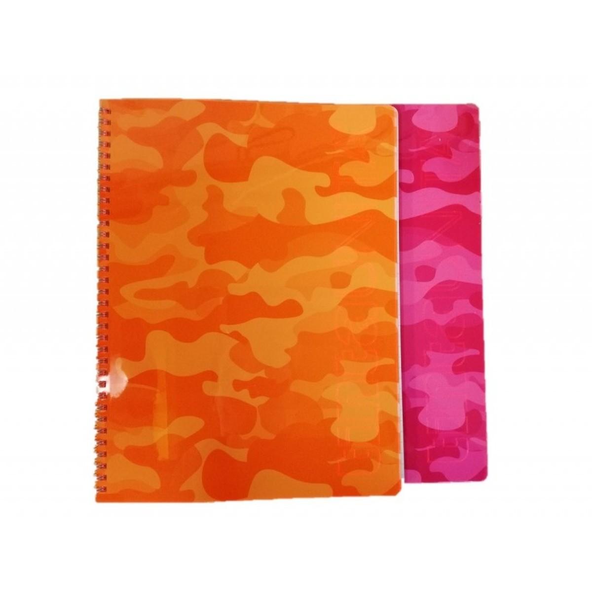 Tintaunita - maxi quaderni l.ed con spirale -  a4 - 70 fg - 80 gr