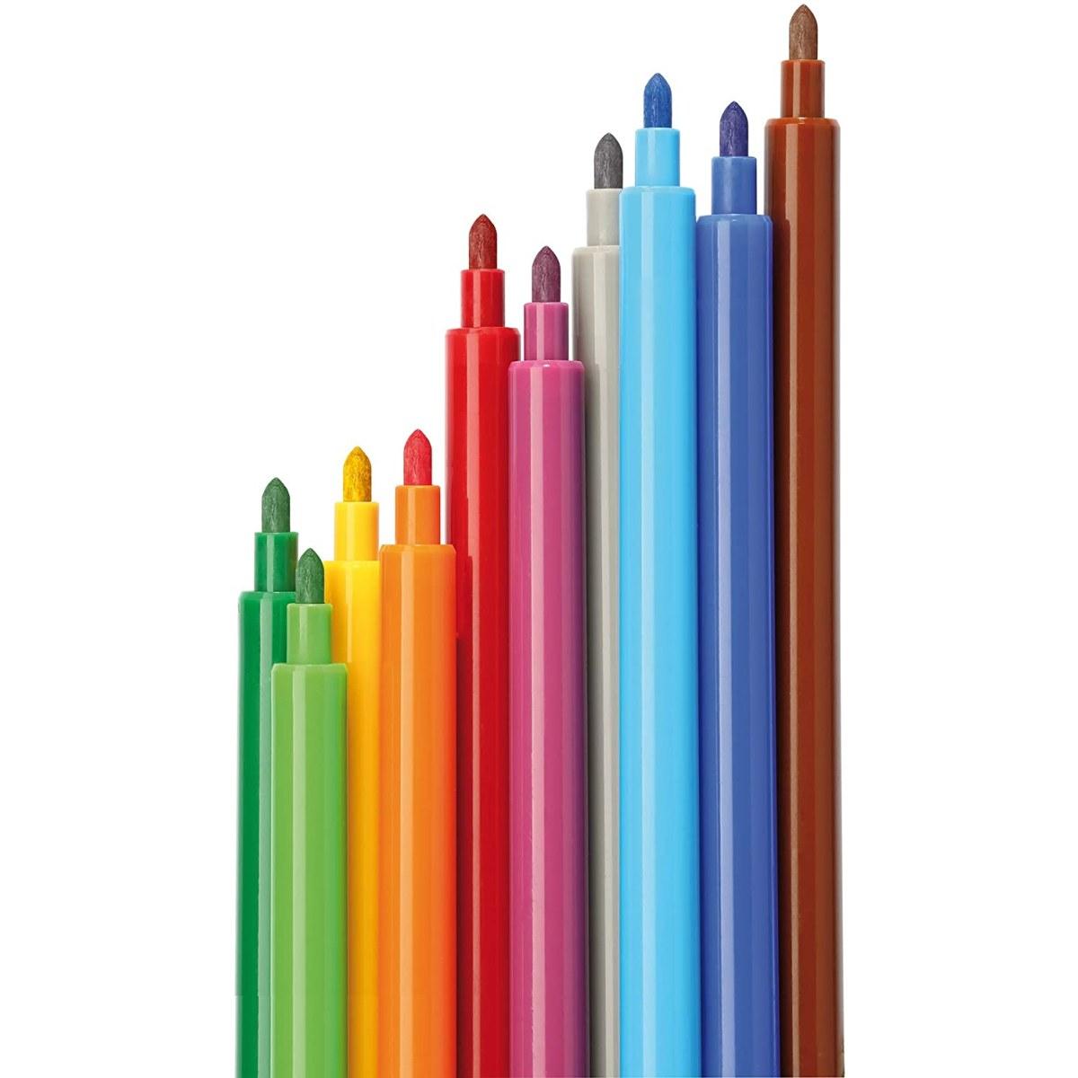 Fibracolor 24 pennarelli punta fine colorito