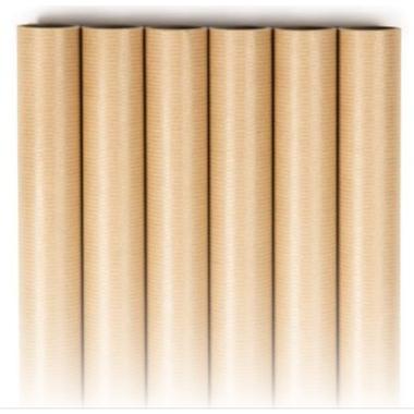Rotolo solo carta 100 cm x 3 mt - Ø 34 mm - kraft avana sealing