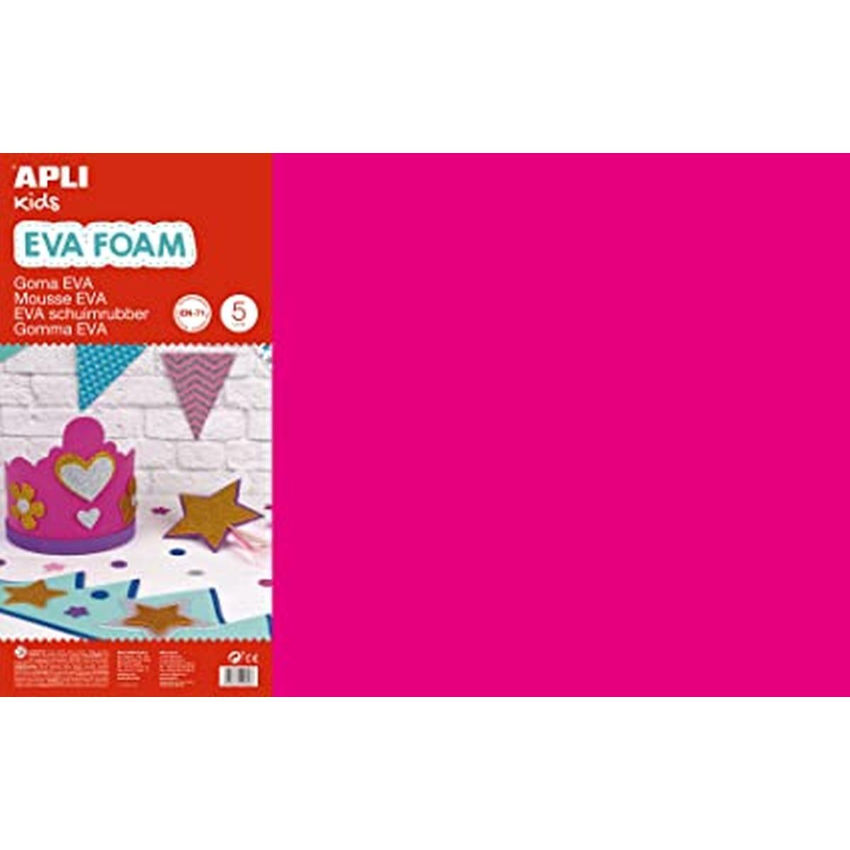 Apli - gomma eva - 40 x 60 cm - spessore 2 mm