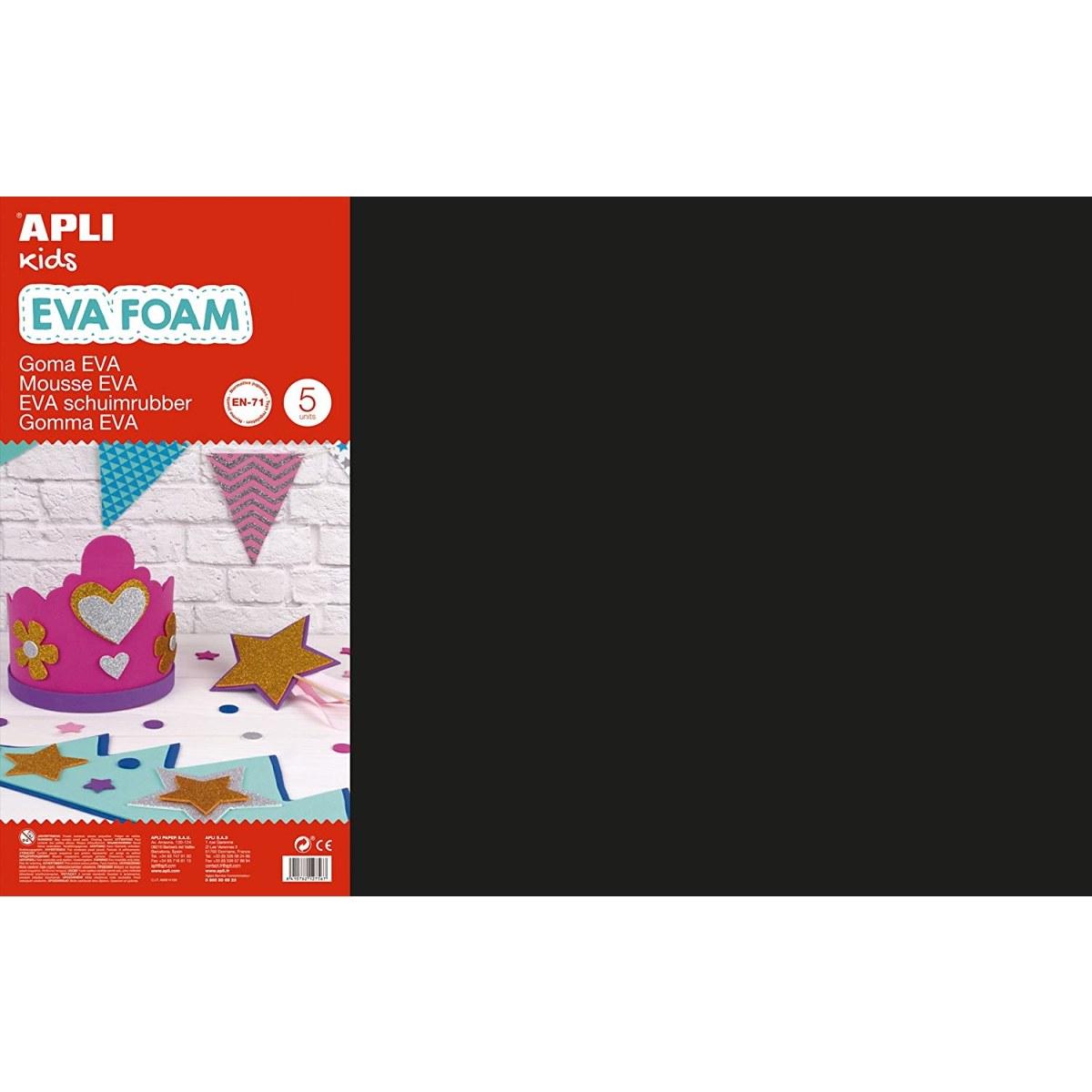 Apli - gomma eva - 40 x 60 cm - spessore 2 mm