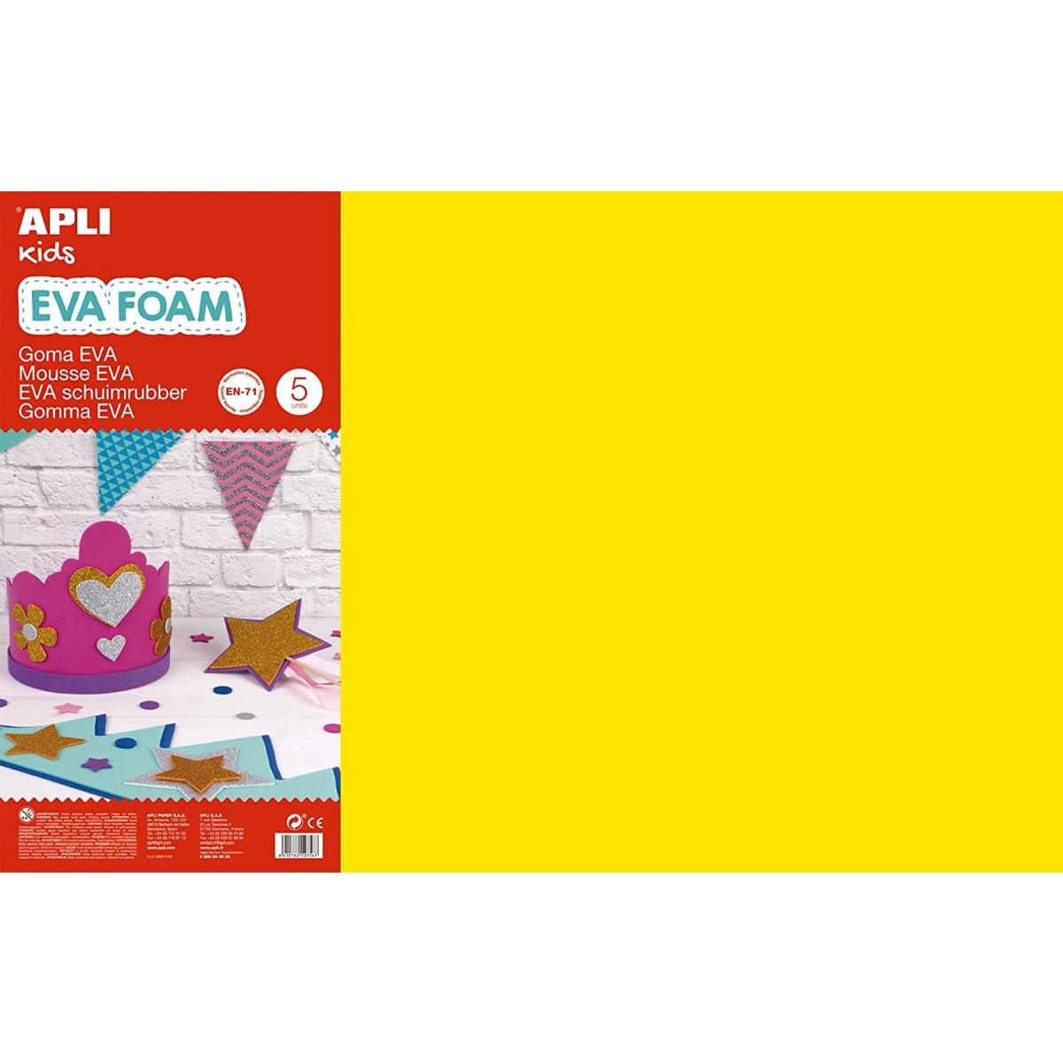 Apli - gomma eva - 40 x 60 cm - spessore 2 mm