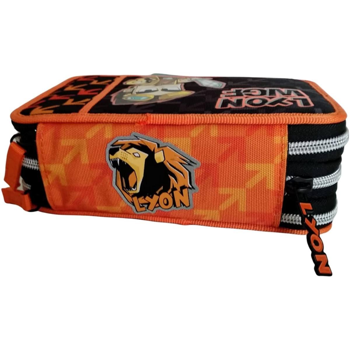 Astuccio corredo 3 zip lyon gamer