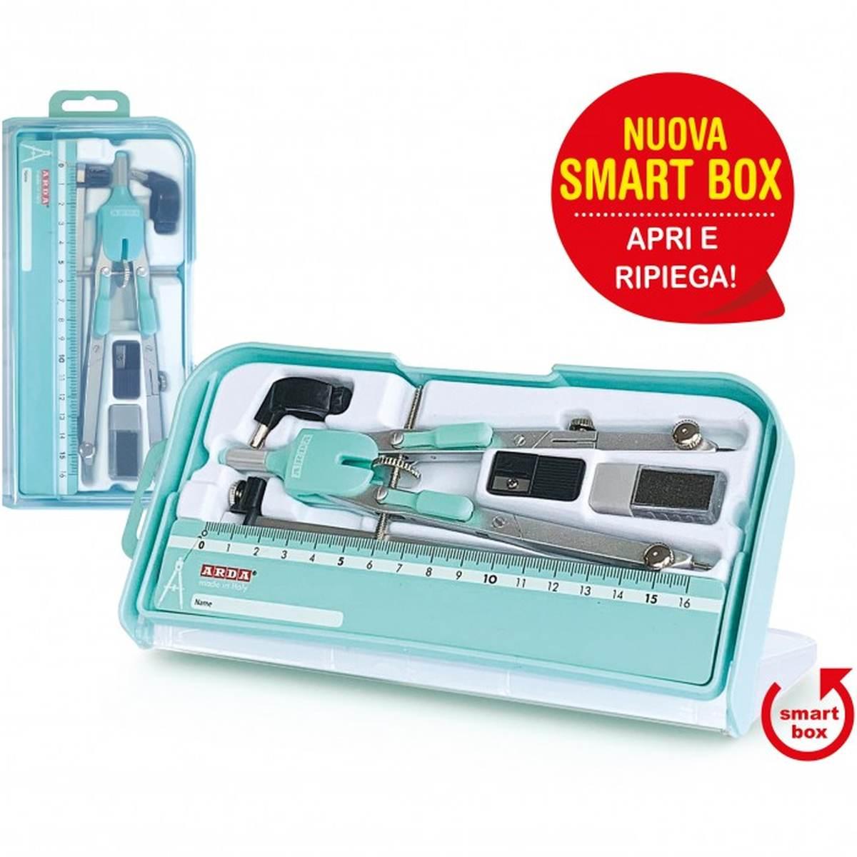 Arda - balaustrone in metallo con frizione in smart box