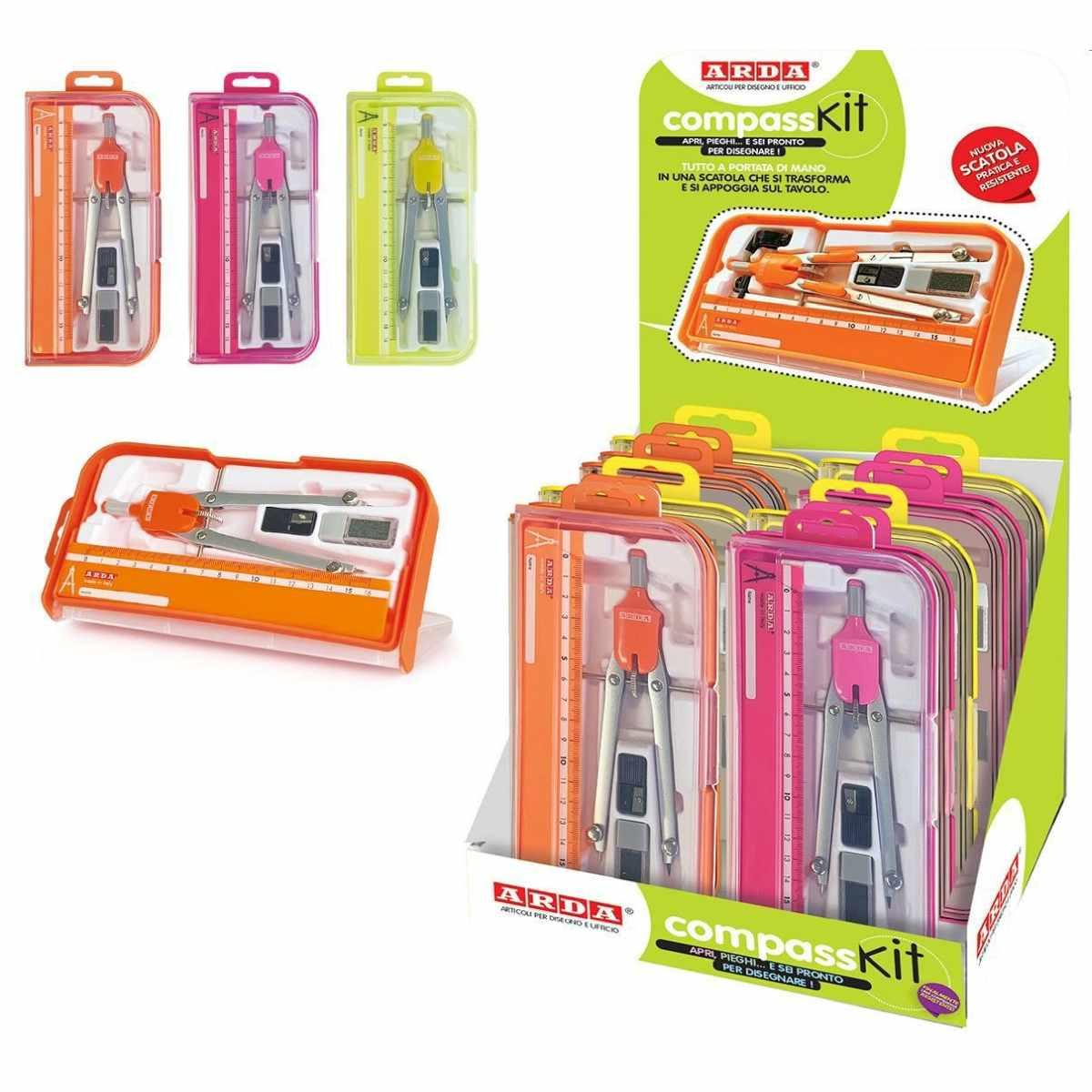 Arda - balaustrone in metallo aste fisse in smart box