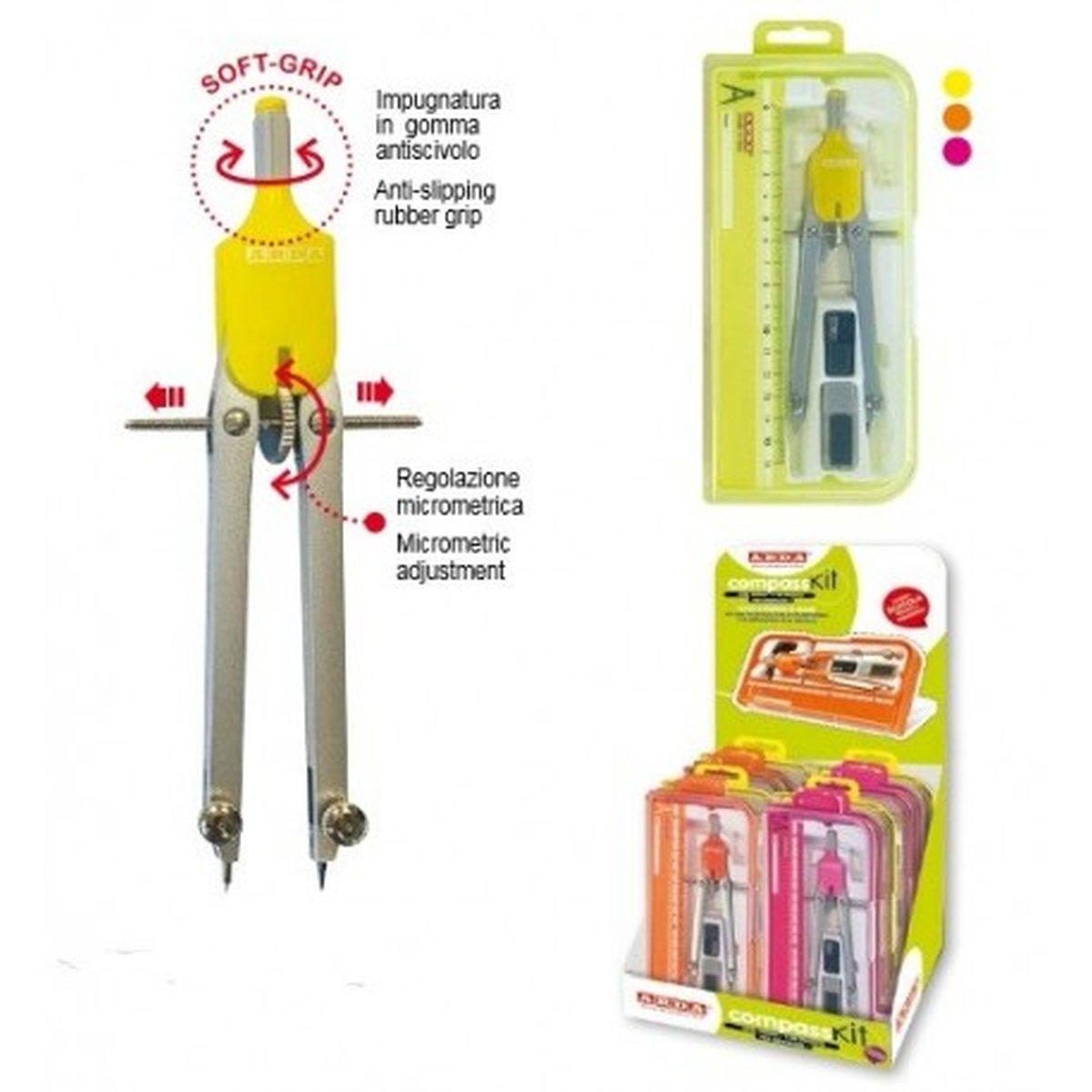 Arda - balaustrone apertura rapida - kit 5 pz - in smart box