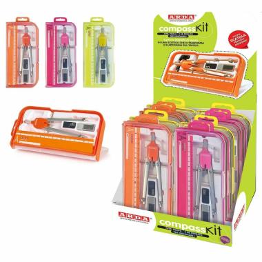 Arda - balaustrone apertura rapida - kit 5 pz - in smart box