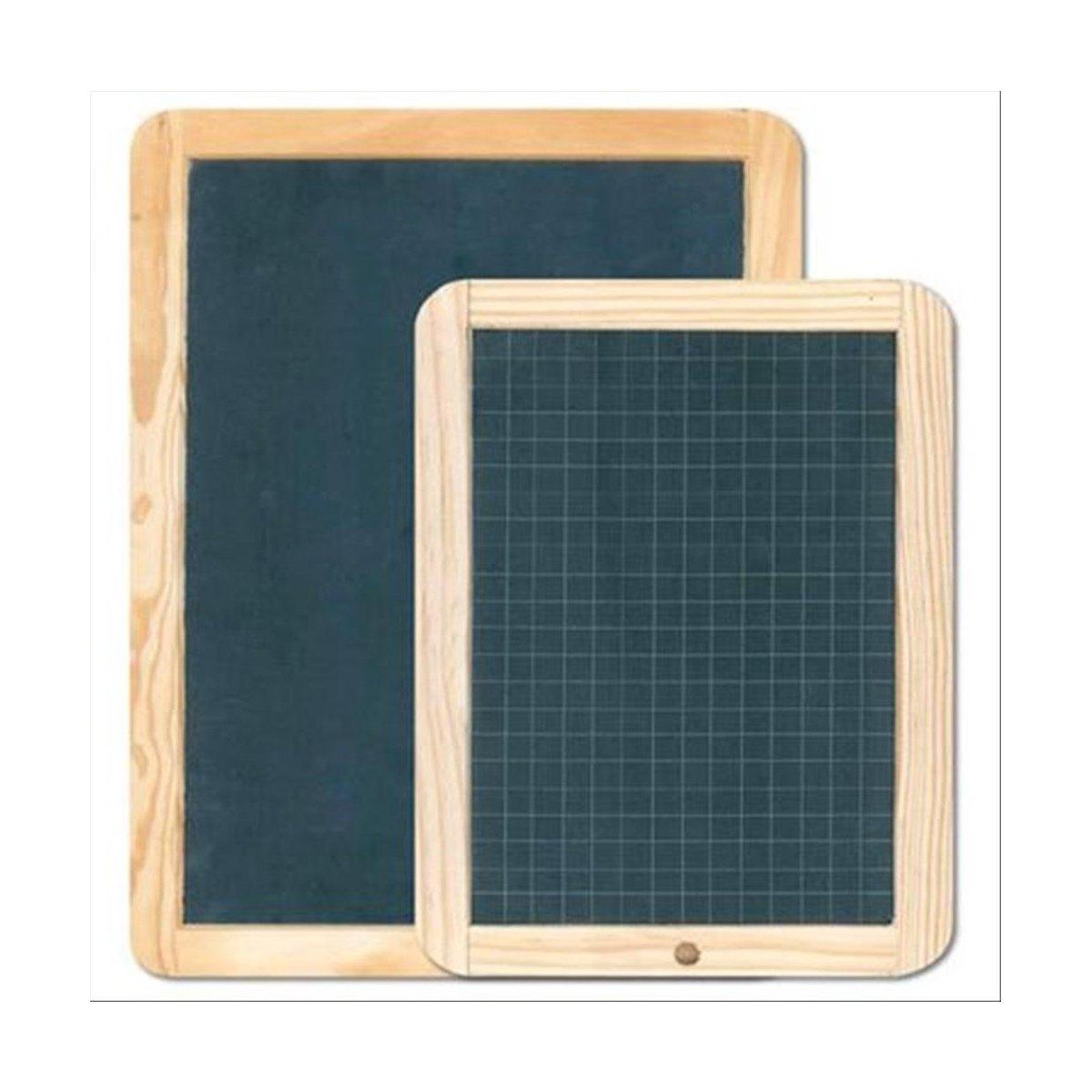 Arda - lavagna in ardesia naturale - bifacciale - formato 24 x 34 cm