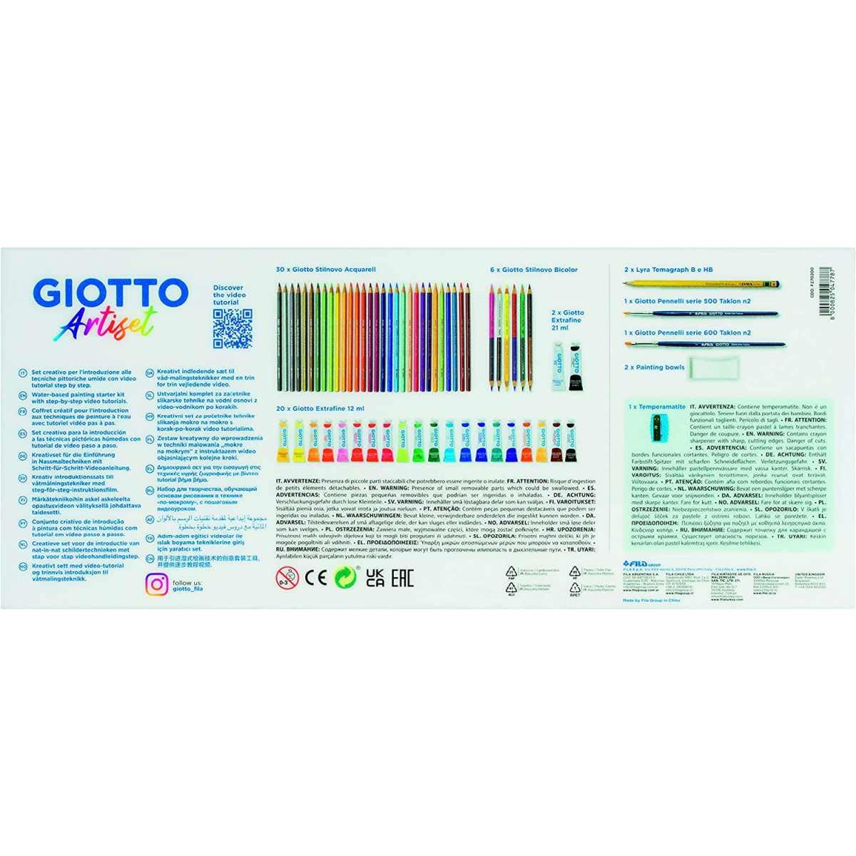 Giotto artiset - set creativo
