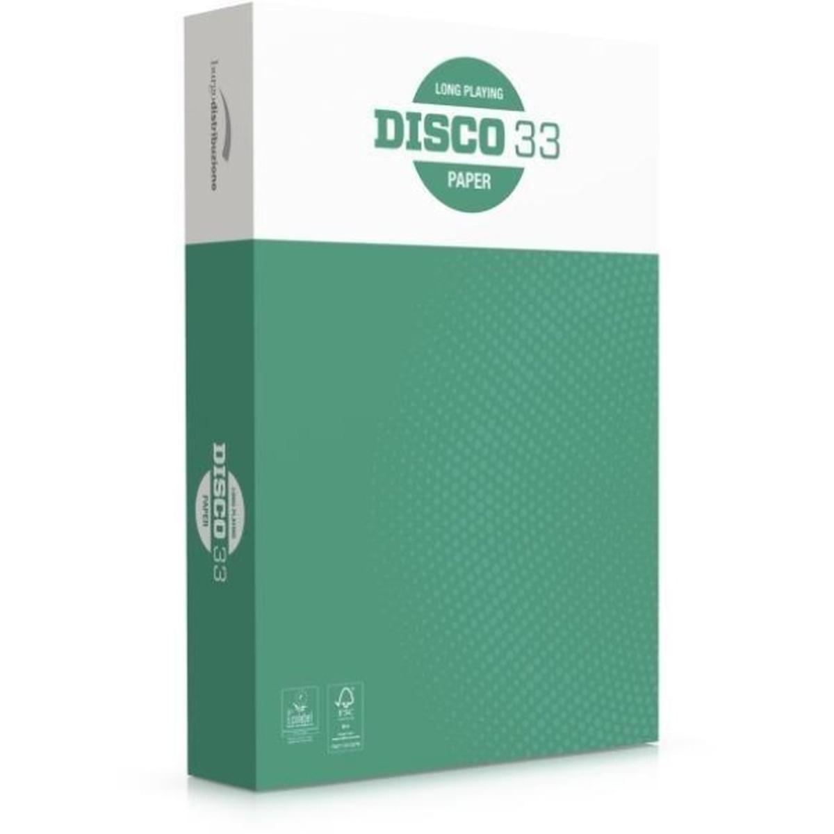 Burgo disco 33 - carta fotocopie formato a4 - 75 gr - risma 500 fogli