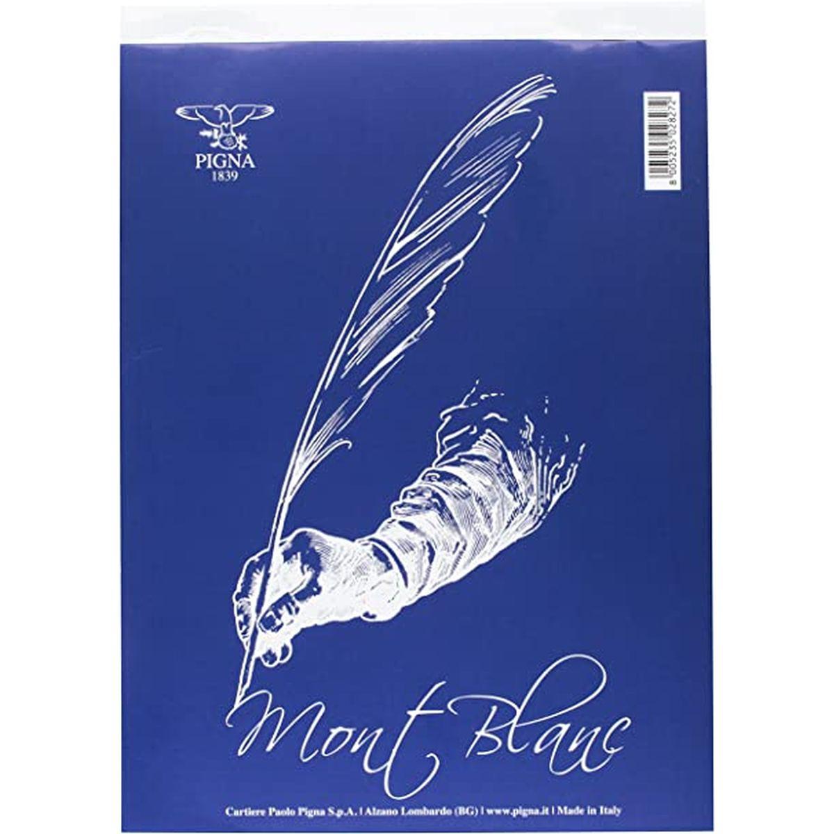 Pigna - blocco collato mont blanc - a4 - 70 fg - 60 gr