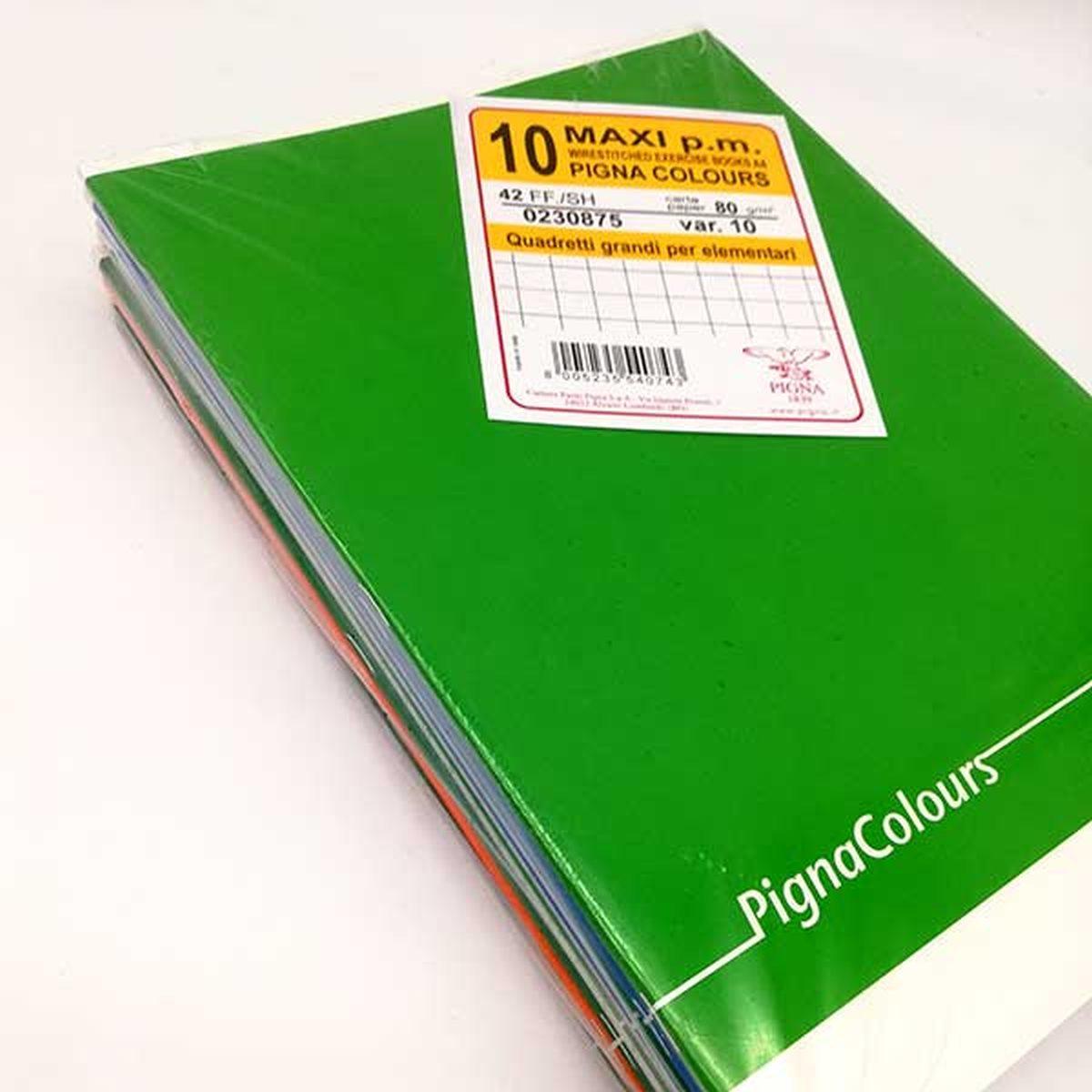 Pigna - quaderni colours p.m. - 40 + 2 fogli - 80 gr/m2