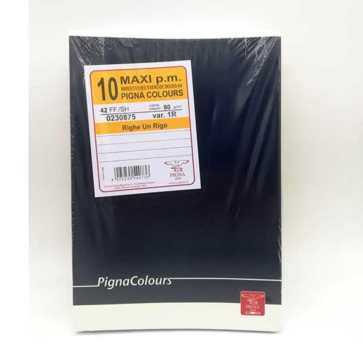 Pigna - quaderni colours p.m. - 40 + 2 fogli - 80 gr/m2