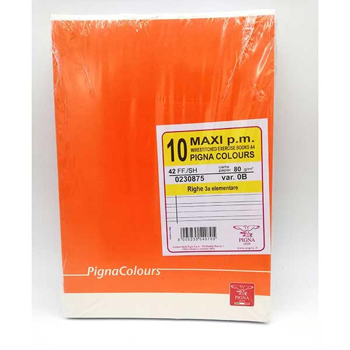 Pigna - quaderni colours p.m. - 40 + 2 fogli - 80 gr/m2